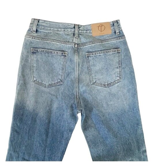TheOpen Product Women Sz 2 (28) Distressed Straight Leg Jeans - Picture 7 of 9